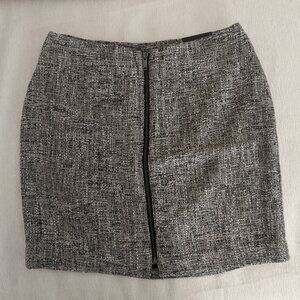 NEW Banana Republic Zip-Up Tweed Skirt, Size 6, Tags ON!